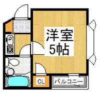 ニチエーイン鷹の台の間取り