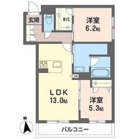 物件の間取り画像