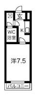 青森県八戸市売市1(マンション)の賃貸物件の間取り
