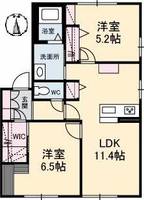 リヴィエール  B棟の間取り