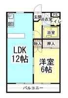物件の間取り画像