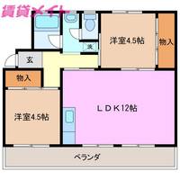 物件の間取り画像