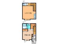 北海道帯広市東五条南12(一戸建)の賃貸物件の間取り