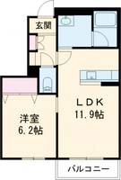 物件の間取り画像