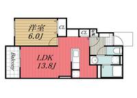 千葉県千葉市緑区誉田町1(アパート)の賃貸物件の間取り