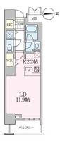 ロイヤルパークスタワー南千住の間取り