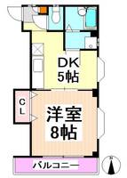 松ノ木ハイツの間取り