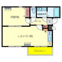 大阪府箕面市半町4(アパート)の賃貸物件の間取り