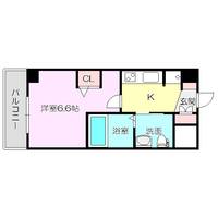 エステムコート新大阪9グランブライトの間取り