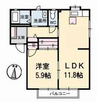 物件の間取り画像