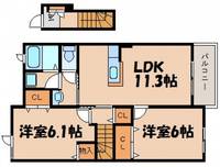 シュティル ブリーゼの間取り