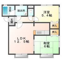 メゾンルナの間取り