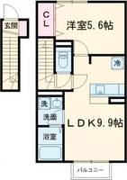 物件の間取り画像