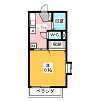 エスポワール B棟の間取り