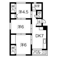 物件の間取り画像