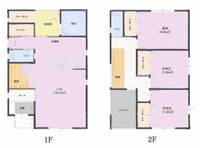 宮崎県宮崎市下北方町(一戸建)の賃貸物件の間取り