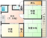 物件の間取り画像