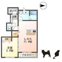 物件の間取り画像
