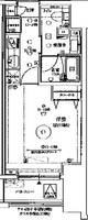MAXIV八王子TREの間取り