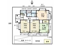 山口県岩国市門前町5(一戸建)の賃貸物件の間取り