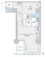 RODIA日本橋茅場町の間取り