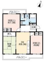 物件の間取り画像