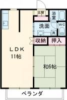 物件の間取り画像