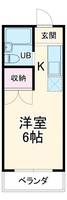ガーデンハイツ飯山 Aの間取り