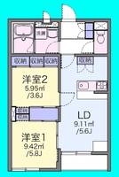 物件の間取り画像