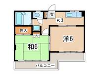 オ-クレスト相模台の間取り