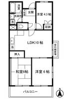 物件の間取り画像