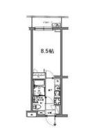 S-RESIDENCE玉川学園前 (エスレジデンス)の間取り