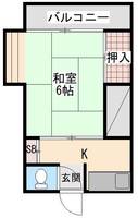 鳥海荘の間取り