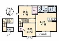 物件の間取り画像
