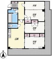 物件の間取り画像