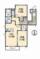 ハピネス浜の間取り