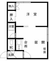 ラルフローレン B棟の間取り
