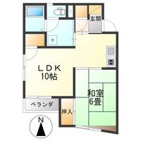 紅霞荘の間取り
