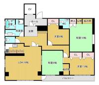 物件の間取り画像