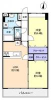 物件の間取り画像