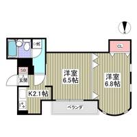 東京都渋谷区富ヶ谷2(マンション)の賃貸物件の間取り