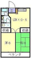 椿谷ビルの間取り
