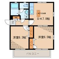 東京都板橋区桜川3(アパート)の賃貸物件の間取り