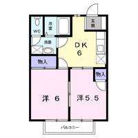 レジデンスオリーブTの間取り