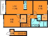 物件の間取り画像