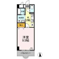 福島県須賀川市北町(アパート)の賃貸物件の間取り