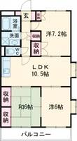 物件の間取り画像