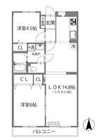 サニーコートの間取り