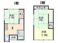 埼玉県川口市芝富士2(一戸建)の賃貸物件の間取り