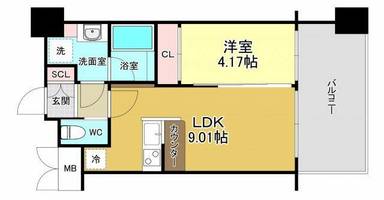 物件の間取り画像